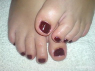 Best Nails - géllac lábon