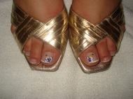 Best Nails - Anikónak....az első hibiszkusz!!!!