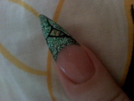 Porcelánba épített kagylólap