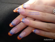 kék és narancssárga