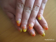 porcelán építés 3D virággal