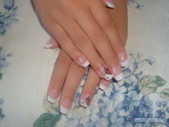 francia porcelán pillangóval