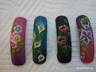 Porcelán színes virágjaim