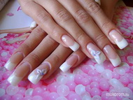 francia porci porcelán virággal