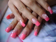 francia porci porcelán virággal