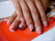 francia porci porcelán virággal