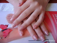 csillámos porcelán