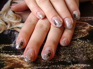 csillámos porcelán