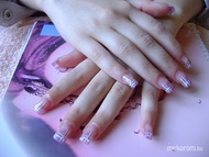 csillámos porcelán