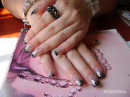 csillámos porcelán