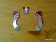 nagyon széles köröm sablonja