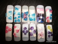 3d porcelán díszítés gyakorlás 1