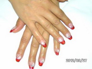 Jutkának piros porcelán