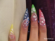 nyári hegyes porci virággal