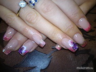 Nikinek aranypink csillámos