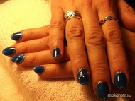 Best Nails - kék ezüst