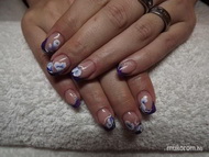 épített porci akril mintával