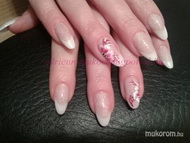 Akril festés porcelán körmön