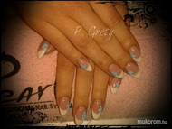 Sötétben világító virágocskás