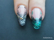 Épített porcelán saját körmömre