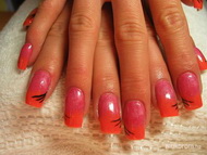 Best Nails - színátmenetes kocka köröm