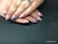 Porcelán saját körömre akril tulipán