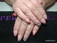 Best Nails - piros fehér