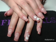 Best Nails - porcelán virágos