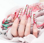 Best Nails - zselés díszítéssel