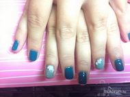 Best Nails - kékvirág