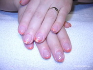 Nyári kagylós narancsos