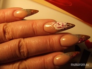 magamnak porciból akril festéssel