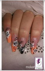 Best Nails - Narancs Fekete