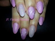 Kismamának monogramos