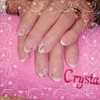 Best Nails - francia porci akril virággal