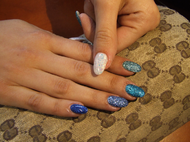 csillámok porciból