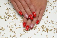 Best Nails - piros variációk