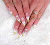 Porcelán sugar effect díszítéssel