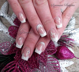 Porcelán Sugar effecttel