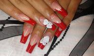 Best Nails - Piros kocka