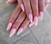 Best Nails - Ombre porcelánból 