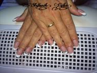 Best Nails - porcelán hajlított kocka