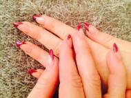 első színes mandula porcelánom