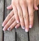 Best Nails - rövid francia porcelán