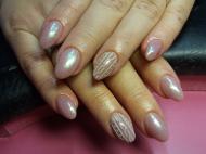 Sellőporos púder pulcsimintával