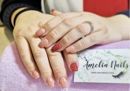 Reconstrucción de uñas decorada 3D