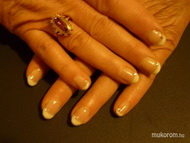 Saját köröm uv porcelán megerősítéssel