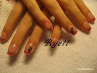 Rózsaszín akrillal