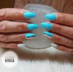 Best Nails - Kék és fehér körmök