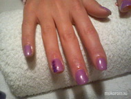 Korrigálás porcival saját körömre